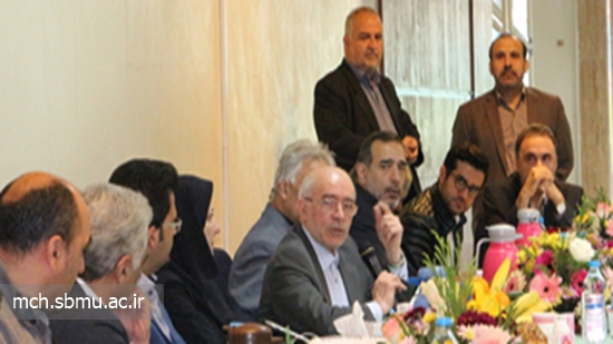 حضور خیرین د بیمارستان مفید 